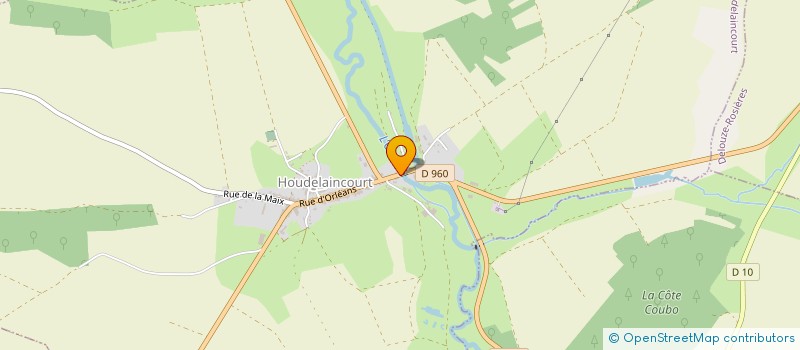localisation de l'entreprise CETRAP à HOUDELAINCOURT