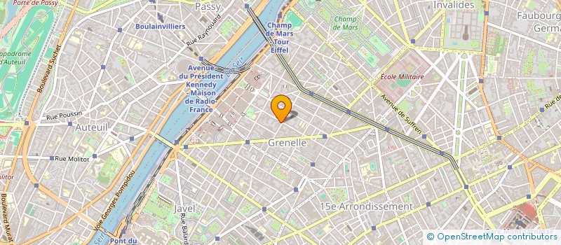 localisation de l'entreprise CETRAVIA à PARIS