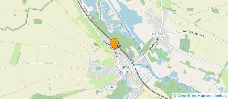 localisation de l'entreprise CETREBO  HANGEST-SUR-SOMME