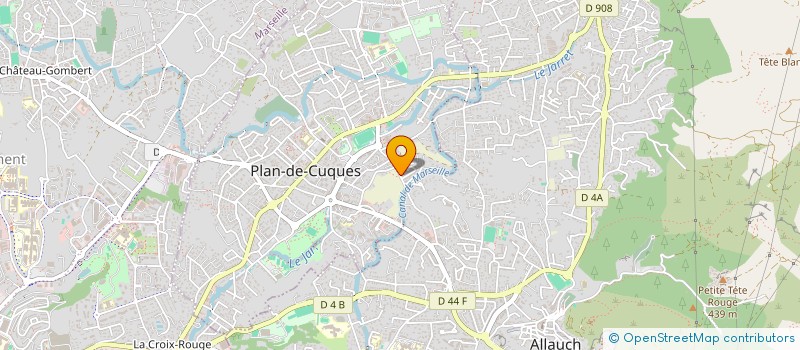 localisation de l'entreprise CETTUOM  PLAN-DE-CUQUES