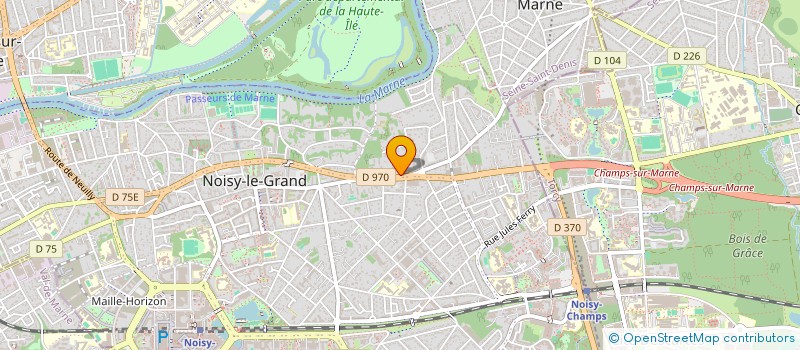 localisation de l'entreprise CETUS WORLD  NOISY-LE-GRAND