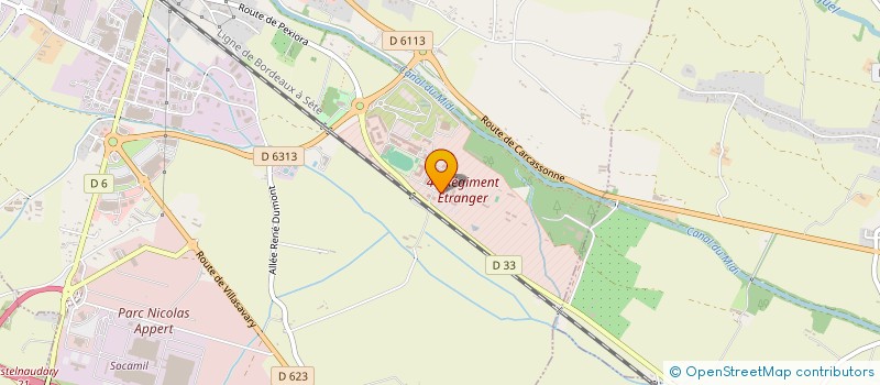 localisation de l'entreprise CEUX DE KHENIFRA  CASTELNAUDARY