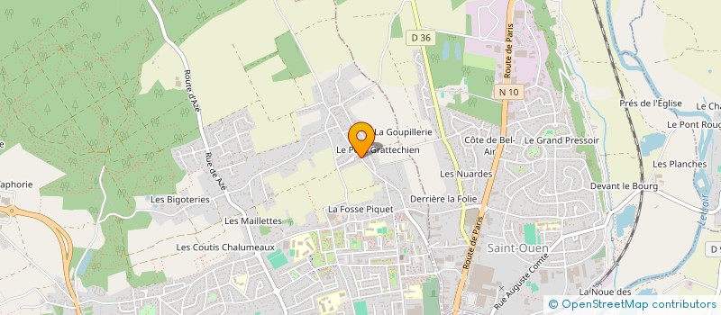 localisation de l'entreprise CEUX DE VERDUN AMICALE DE VENDOME à VENDOME