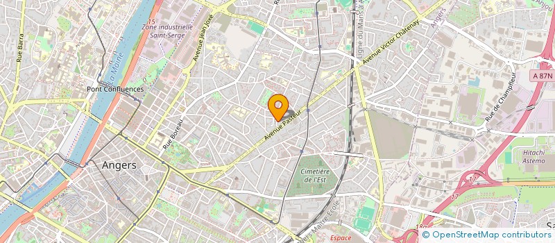 localisation de l'entreprise CEUX DE VERDUN LEURS DESCENDANTS ET LEURS AMIS à ANGERS