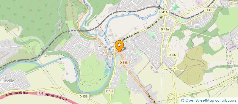 localisation de l'entreprise CEUX DE VERDUN, LEURS DESCENDANTS ET LEURS AMIS - AMICALE DE MEURTHE-ET-MOSELLE NORD  AUBOUE