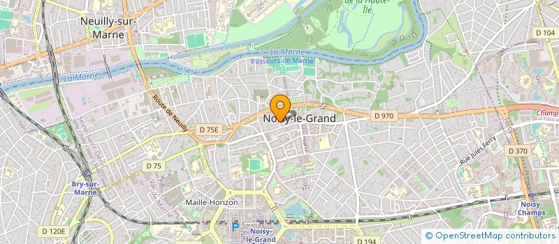 localisation de l'entreprise CEUZINHA à NOISY-LE-GRAND