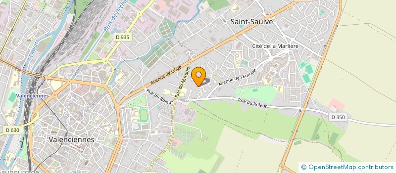 localisation de l'entreprise CEV  SAINT-SAULVE