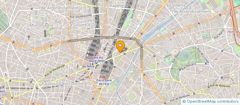 localisation de l'entreprise CEV CONSEIL  PARIS