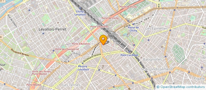 localisation de l'entreprise CEVA à PARIS