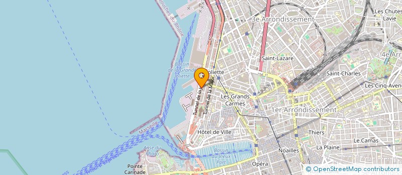 localisation de l'entreprise CEVA 6 à MARSEILLE 2E ARRONDISSEMENT
