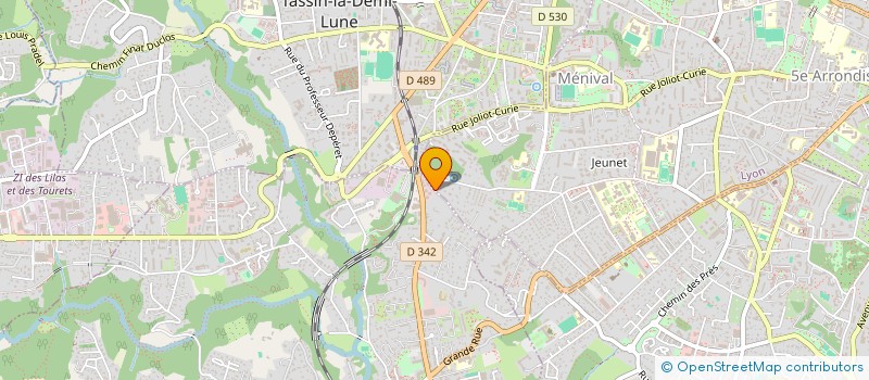 localisation de l'entreprise CEVA  LYON