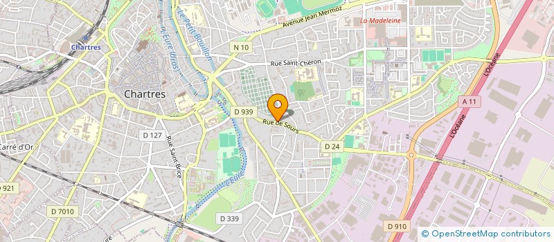 localisation de l'entreprise CEVA CONSULTING à CHARTRES