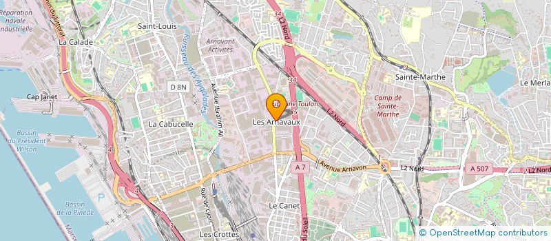 localisation de l'entreprise CEVA INVESTISSEMENTS MEDITERRANEE FRANCE à MARSEILLE