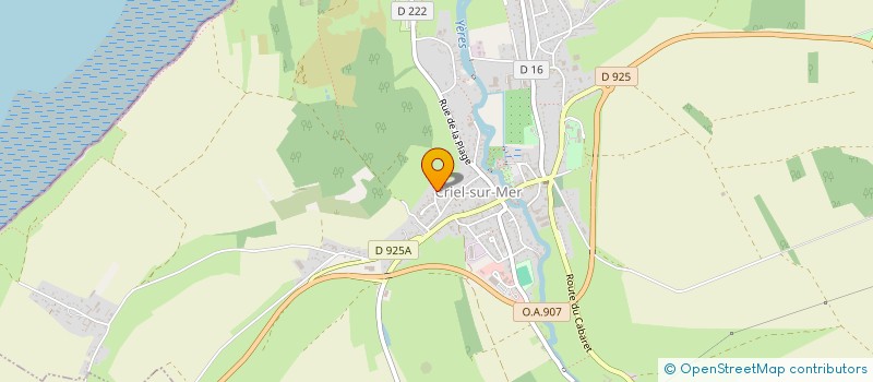 localisation de l'entreprise CEVAN  CRIEL-SUR-MER