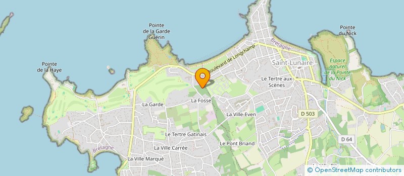 localisation de l'entreprise CEVANCE  SAINT-BRIAC-SUR-MER