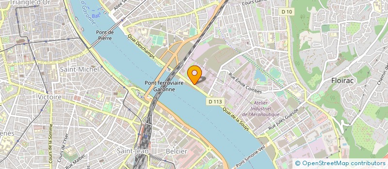 localisation de l'entreprise CEVAQOE BORDEAUX à BORDEAUX