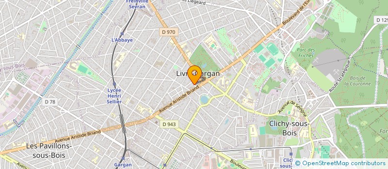 localisation de l'entreprise CEVCO BAT  LIVRY-GARGAN