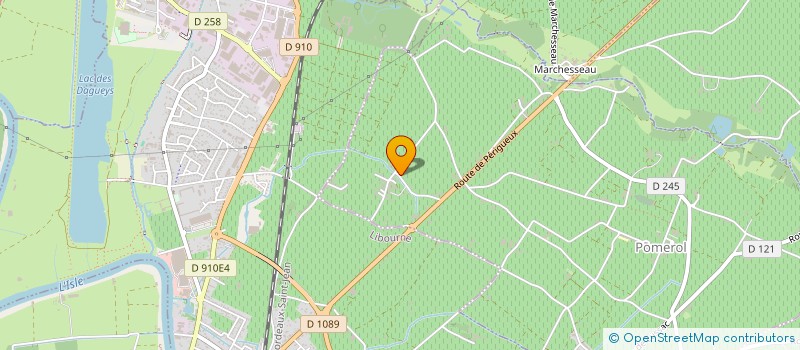 localisation de l'entreprise CEVELORA  POMEROL