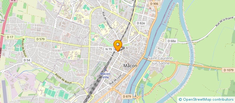 localisation de l'entreprise CEVENNAIR à MACON