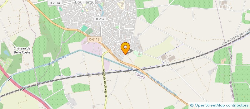 localisation de l'entreprise CEVENNES ASSISTANCE  BOUILLARGUES
