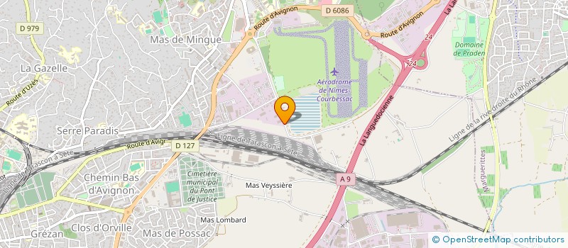 localisation de l'entreprise CEVENNES CAVAILLON  CAVAILLON