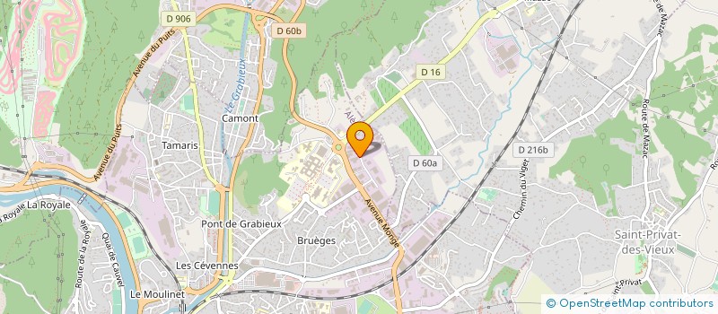 localisation de l'entreprise CEVENNES CONFORT  ALES