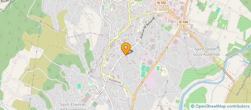 localisation de l'entreprise CEVENNES COULEURS BEZIERS à BEZIERS