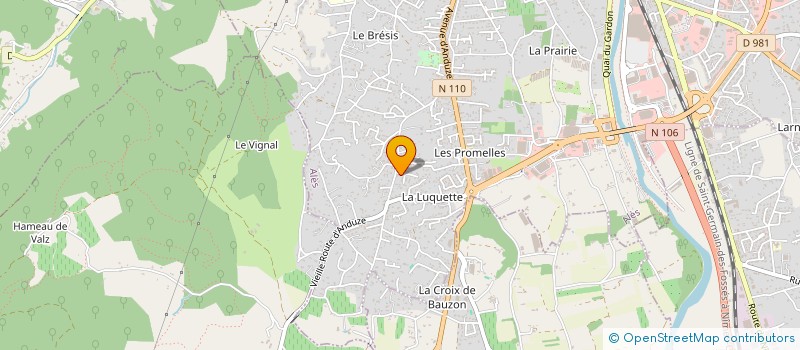 localisation de l'entreprise CEVENNES DYNAMIQUE CADRES  ALES