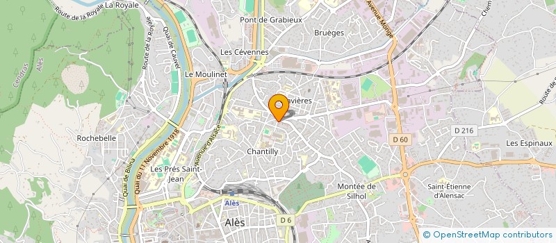 localisation de l'entreprise CEVENNES ECO MARCHE  ALES