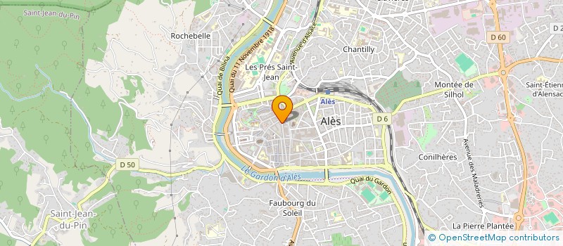 localisation de l'entreprise CEVENNES JEUX à ALES