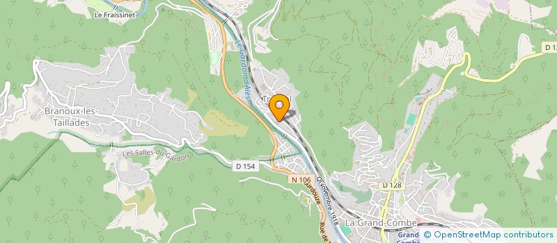 localisation de l'entreprise CEVENNES LAPINS ET VOLAILLES à LA GRAND-COMBE