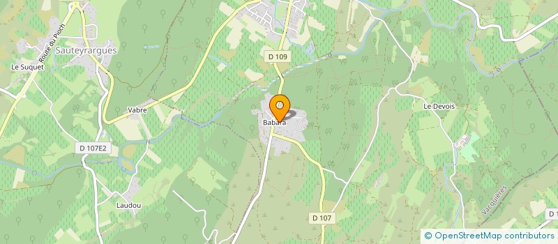 localisation de l'entreprise CEVENNES RACING à VACQUIERES