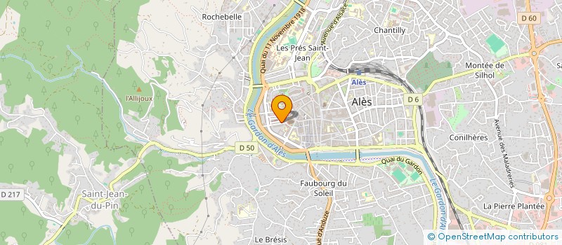 localisation de l'entreprise CEVENNES SENIORS  ALES