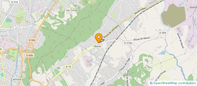 localisation de l'entreprise CEVENNES TRADITION  SAINT-PRIVAT-DES-VIEUX