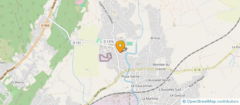 localisation de l'entreprise CEVENNES TTPM  ROUSSON