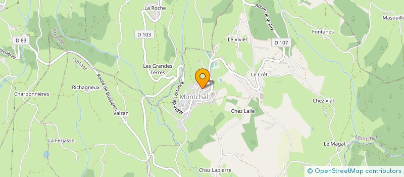 localisation de l'entreprise CEVEREL  PANISSIERES