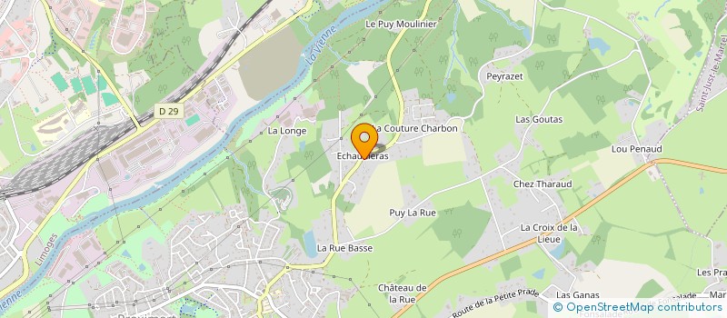 localisation de l'entreprise CEVIDO à PANAZOL