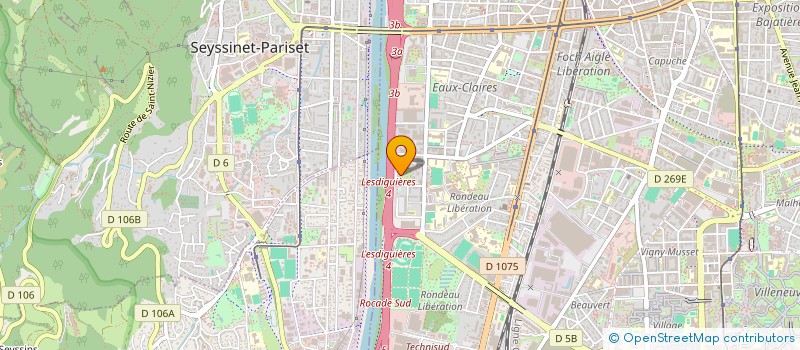 localisation de l'entreprise CEVIK CONCEPT  GRENOBLE