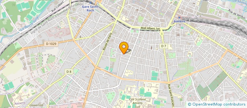 localisation de l'entreprise CEVIMMO à AMIENS