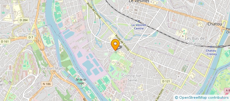 localisation de l'entreprise CEVIMO  LE VESINET