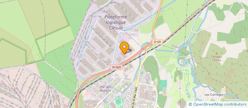 localisation de l'entreprise CEVIRME PRO à MIRAMAS