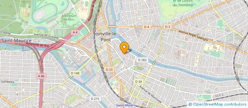 localisation de l'entreprise CEVP  JOINVILLE-LE-PONT