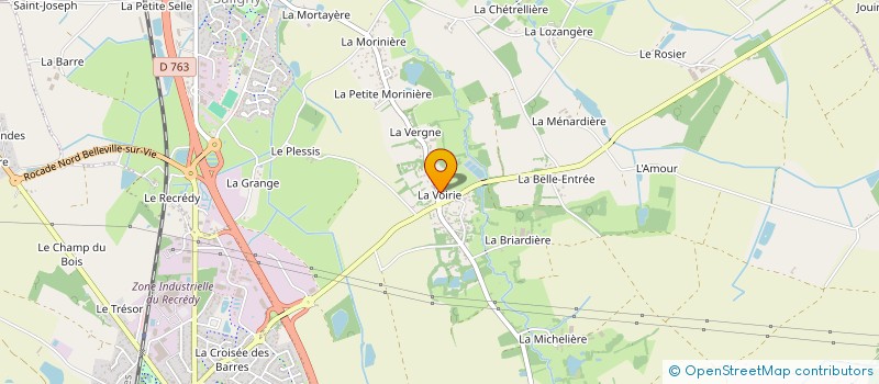 localisation de l'entreprise CEVY  BELLEVIGNY