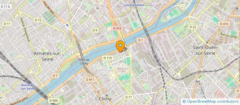localisation de l'entreprise CEWE à CLICHY