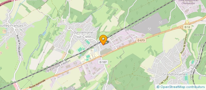 localisation de l'entreprise CEWLIG IMMOBILIER  SAINT-VIT