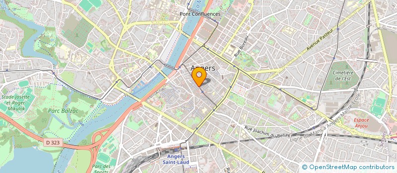 localisation de l'entreprise CEXP49 à ANGERS