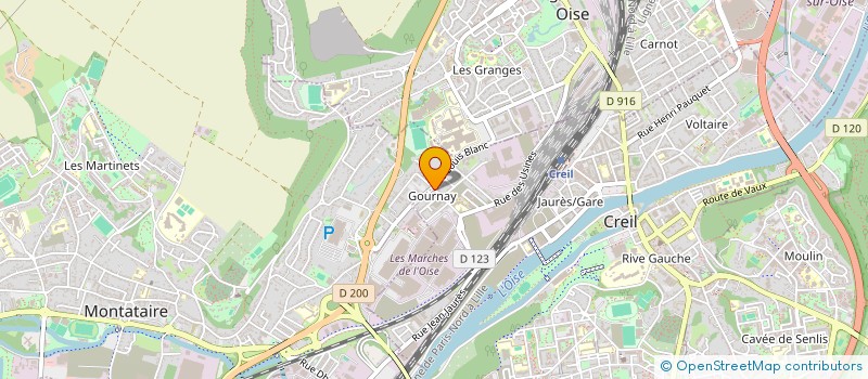 localisation de l'entreprise CEY HOLDING  CREIL