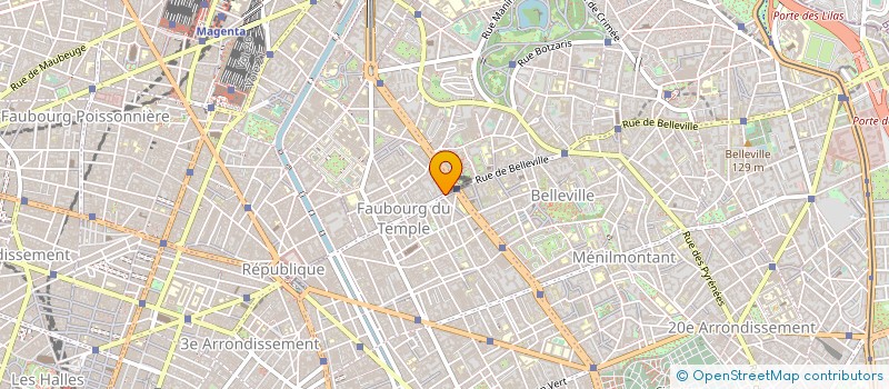 localisation de l'entreprise CEYA à PARIS