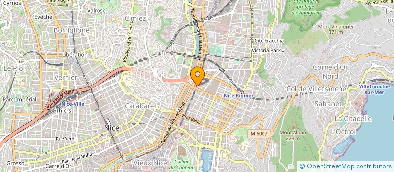 localisation de l'entreprise CEYAN à NICE