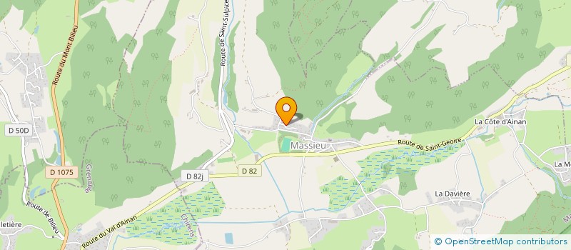 localisation de l'entreprise CEYANNE  MASSIEU